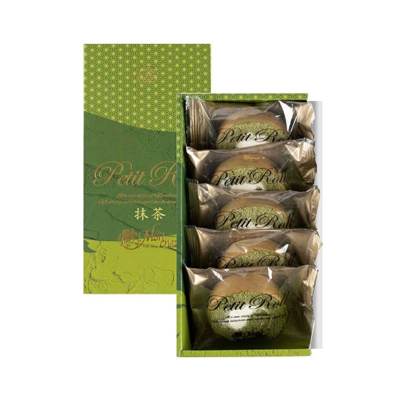 堂島プティロール 抹茶 5個入 | 堂島ロールのパティスリー モン